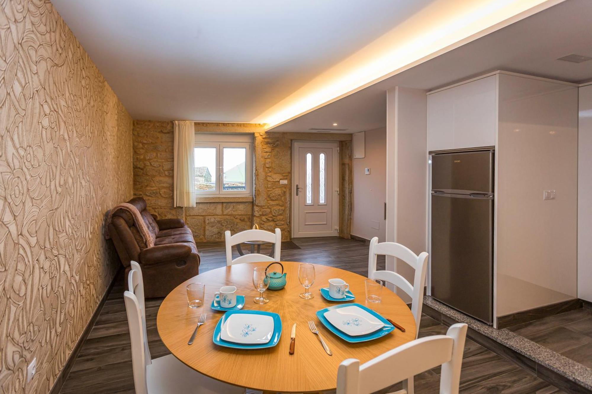 Apartamentos Curras En Tourinan Eksteriør bilde